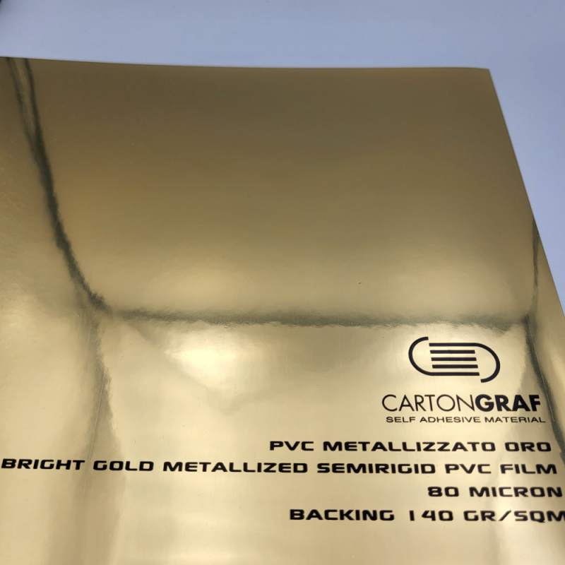 ΑΥΤΟΚΟΛΛΗΤΟ PVC ΧΡΥΣΟ METALLIZZATO ΓΥΑΛΙΣΤΕΡΟ ΜΕΤΑΛΛΙΚΟ 80mic