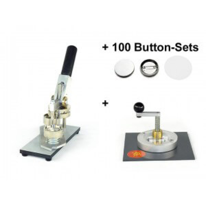 ΒADGE MAKER SET WITH CUTTER 38mm