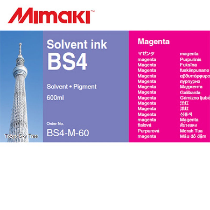 MIMAKI BS4 600ml SOLVENT INK
